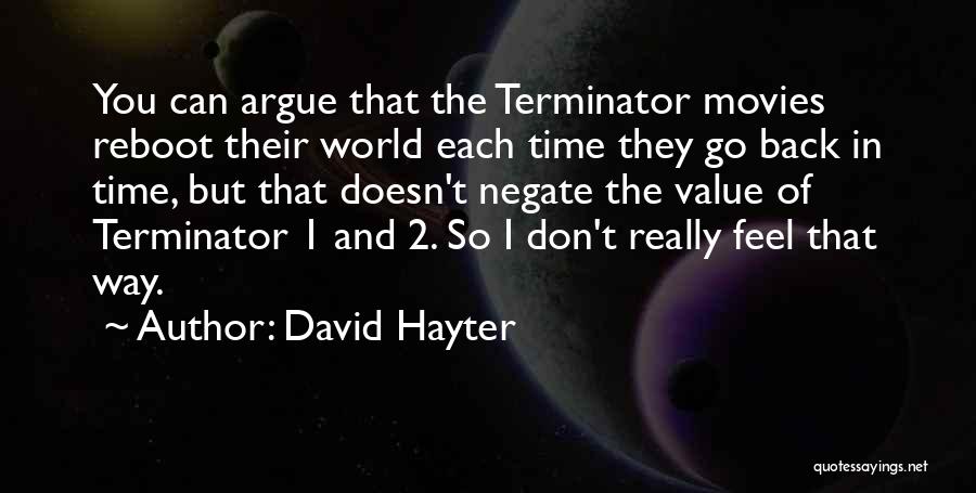 Reboot Quotes By David Hayter