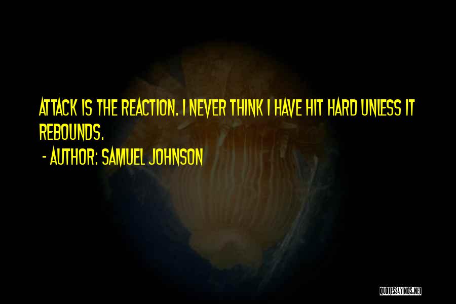 Rebound Quotes By Samuel Johnson