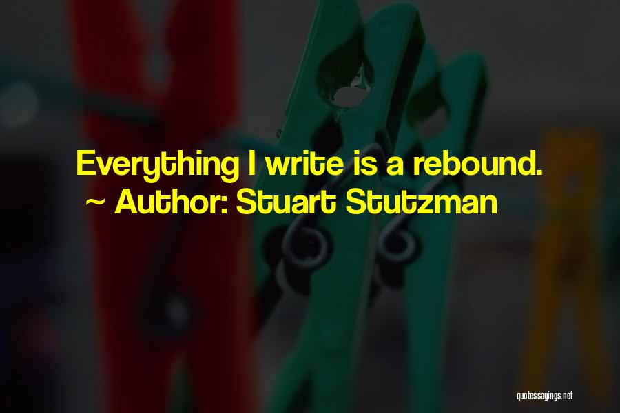 Rebound Quotes By Stuart Stutzman