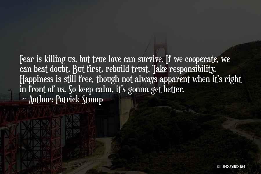 Rebuild Love Quotes By Patrick Stump