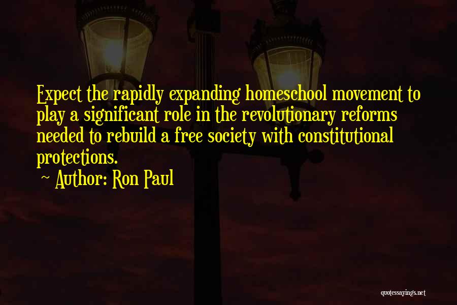 Rebuild Yourself Quotes By Ron Paul