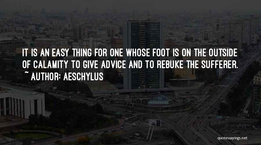 Rebuke Quotes By Aeschylus