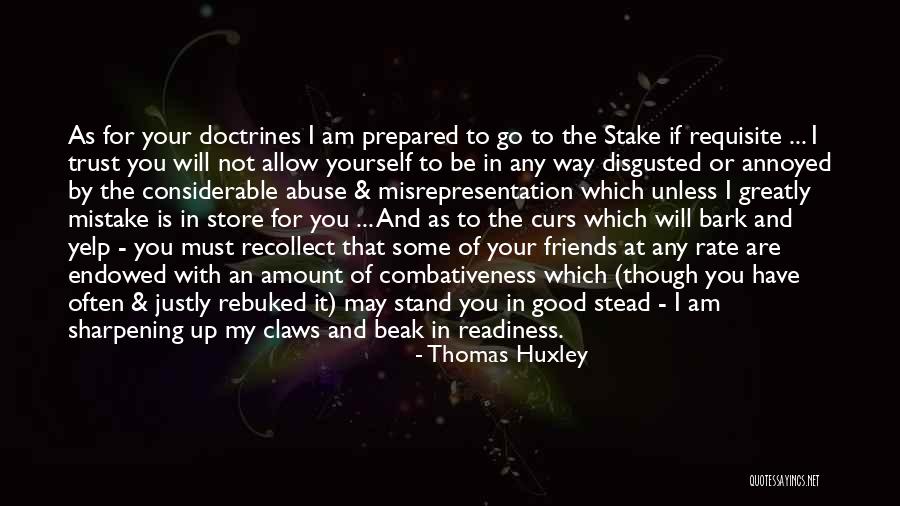 Rebuked Quotes By Thomas Huxley Rebuked Quotes By Thomas Huxley