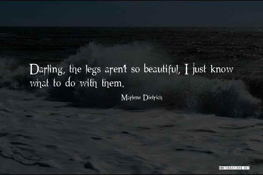 Recaido In English Quotes By Marlene Dietrich