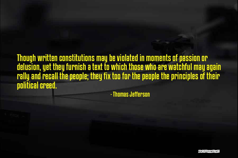 Recall Moments Quotes By Thomas Jefferson Recall Moments Quotes By Thomas Jefferson