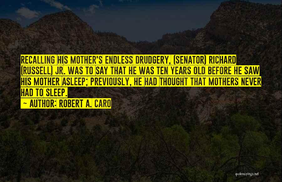 Recalling The Past Quotes By Robert A. Caro