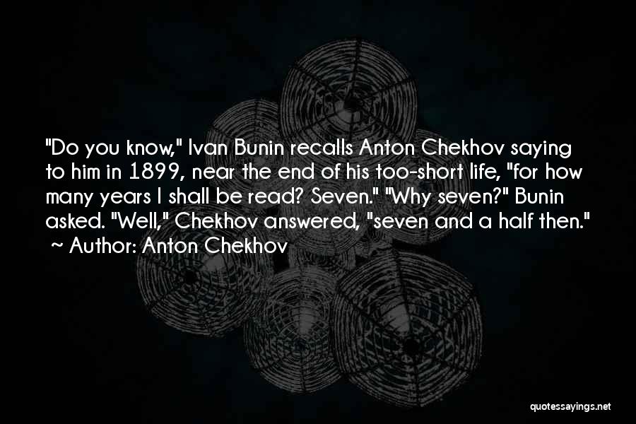 Recalls Quotes By Anton Chekhov