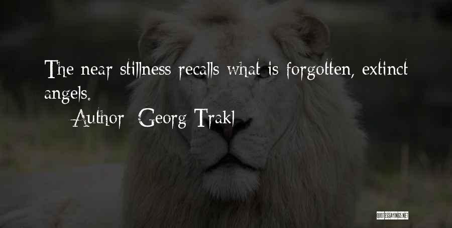 Recalls Quotes By Georg Trakl