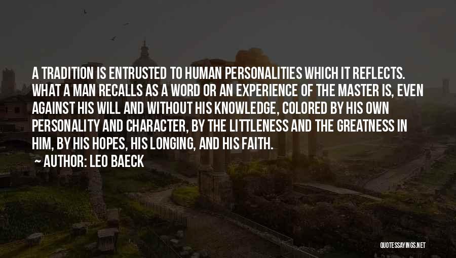 Recalls Quotes By Leo Baeck