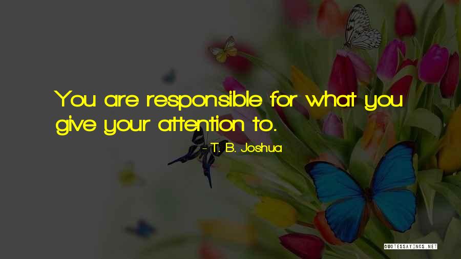 Receded As The Tide Quotes By T. B. Joshua Receded As The Tide Quotes By T. B. Joshua