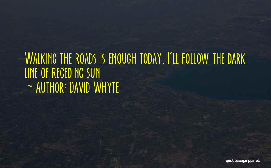 Receding Quotes By David Whyte