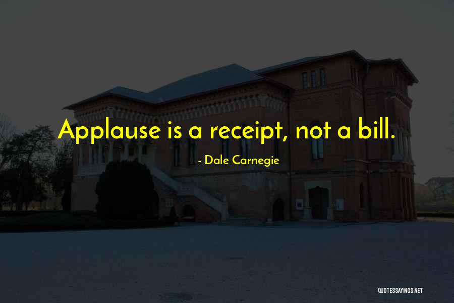 Receipt Quotes By Dale Carnegie