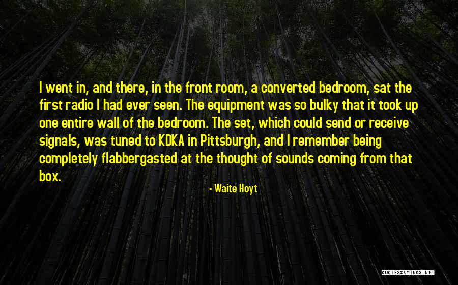 Receive But Cannot Send Quotes By Waite Hoyt