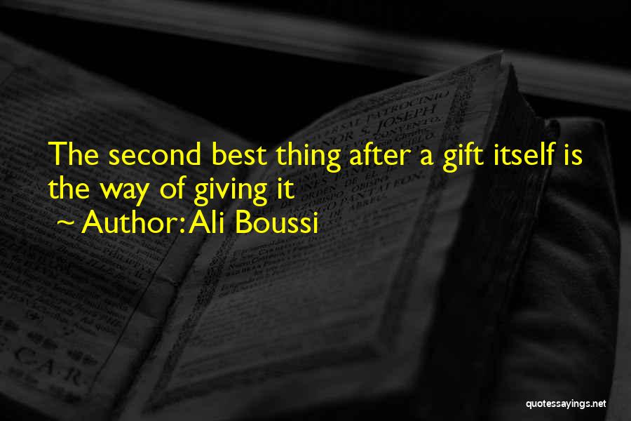 Receive Gift Quotes By Ali Boussi