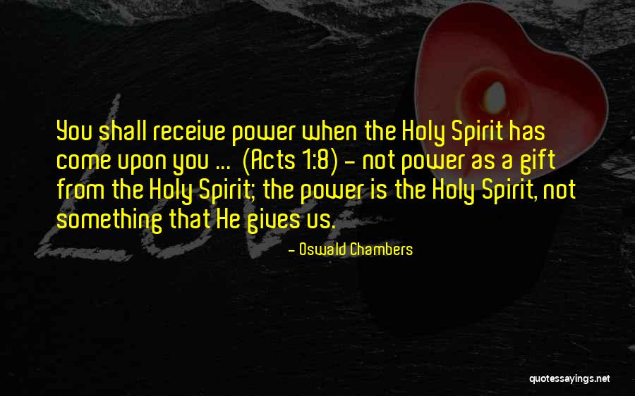 Receive Gift Quotes By Oswald Chambers