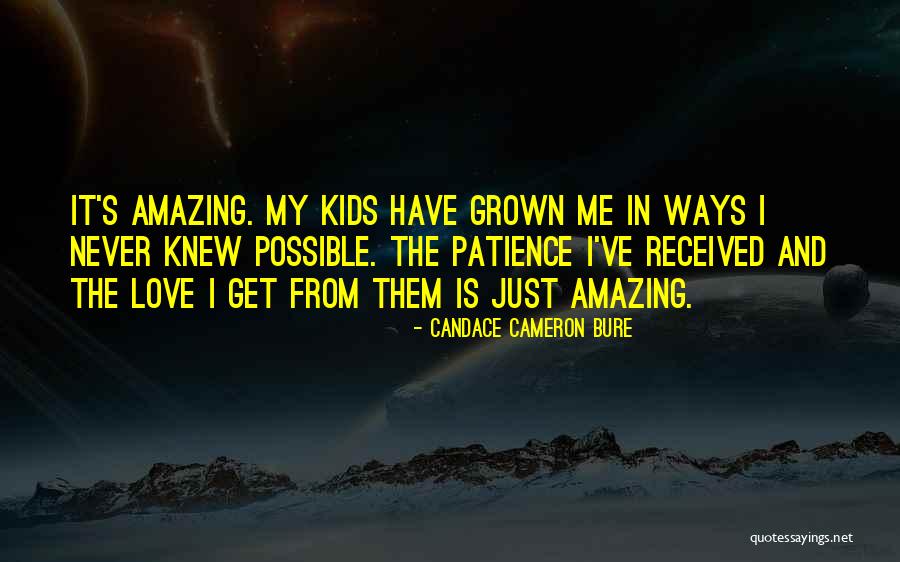 Received Them Quotes By Candace Cameron Bure Received Them Quotes By Candace Cameron Bure