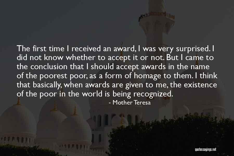 Received Them Quotes By Mother Teresa Received Them Quotes By Mother Teresa