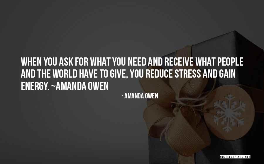Receiving And Giving Quotes By Amanda Owen Receiving And Giving Quotes By Amanda Owen
