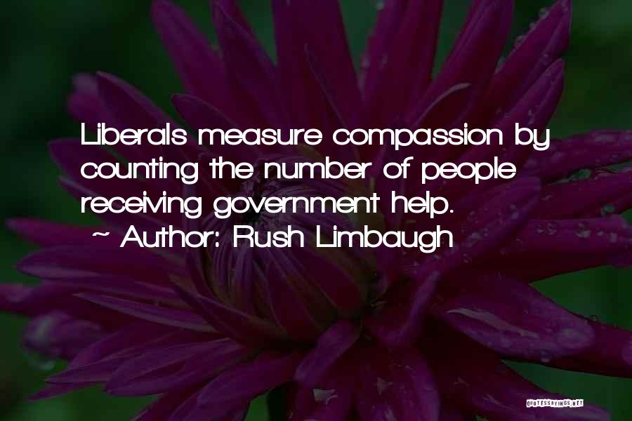 Receiving Help Quotes By Rush Limbaugh