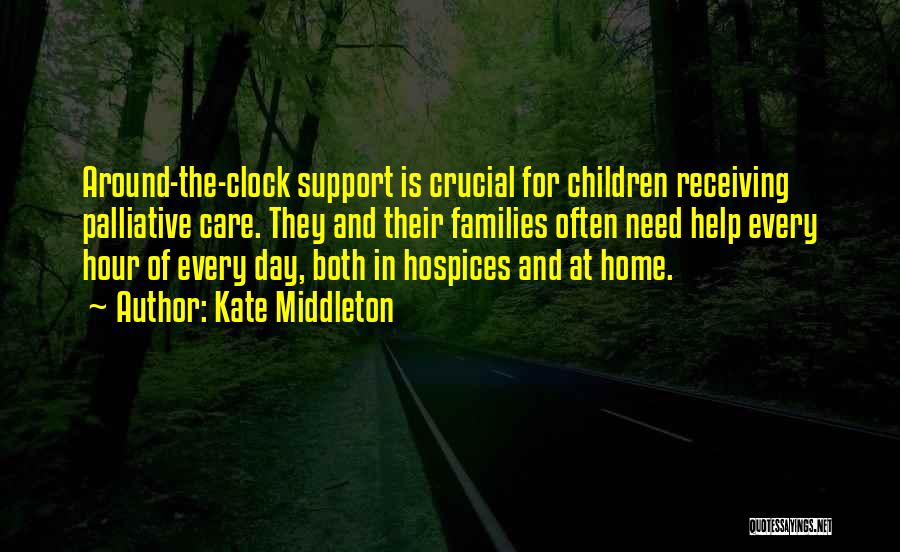 Receiving Support Quotes By Kate Middleton