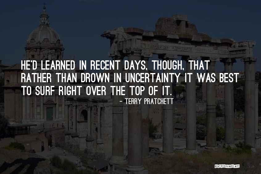 Recent Best Quotes By Terry Pratchett Recent Best Quotes By Terry Pratchett