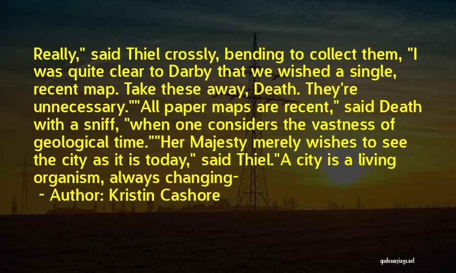 Recent Death Quotes By Kristin Cashore