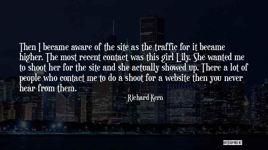 Recent Girl Quotes By Richard Kern Recent Girl Quotes By Richard Kern