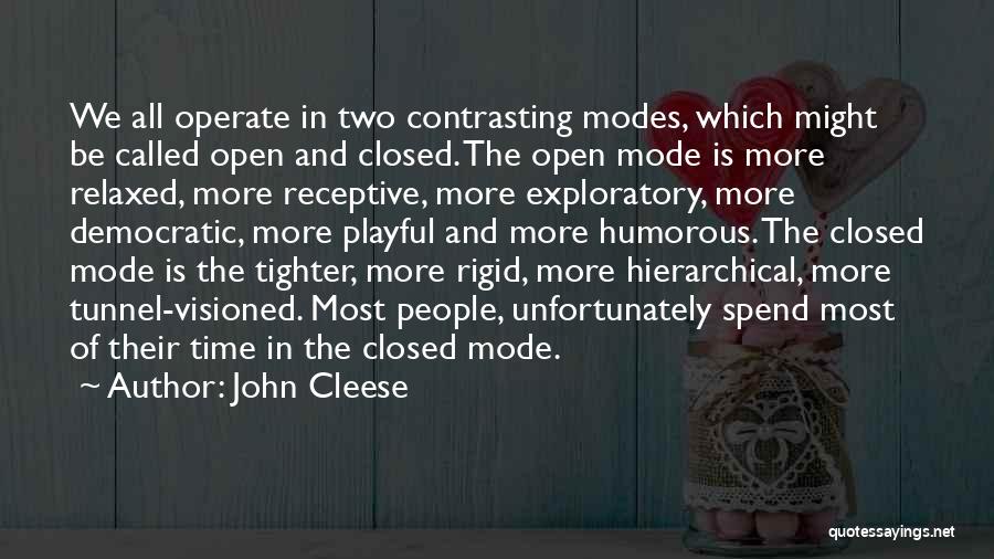 Receptive Quotes By John Cleese