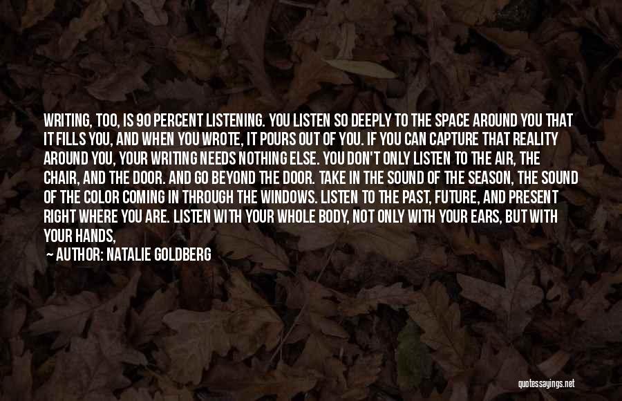 Receptivity Quotes By Natalie Goldberg