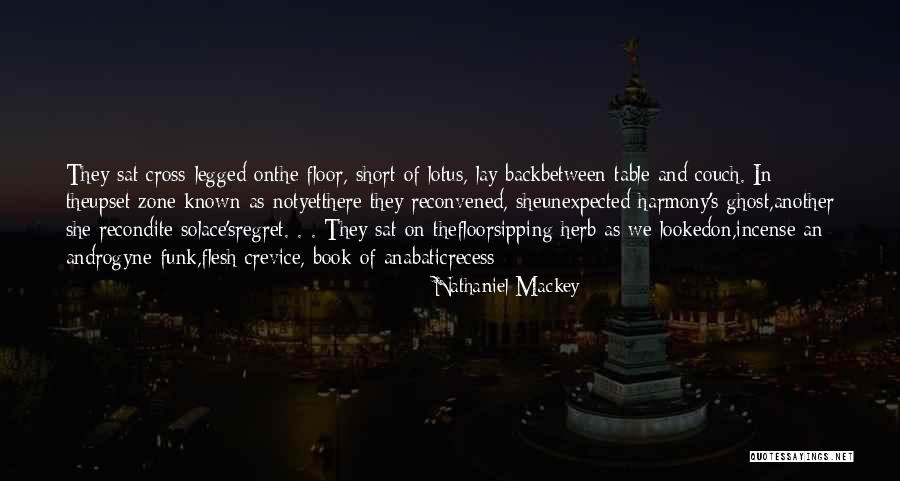 Recess Quotes By Nathaniel Mackey Recess Quotes By Nathaniel Mackey