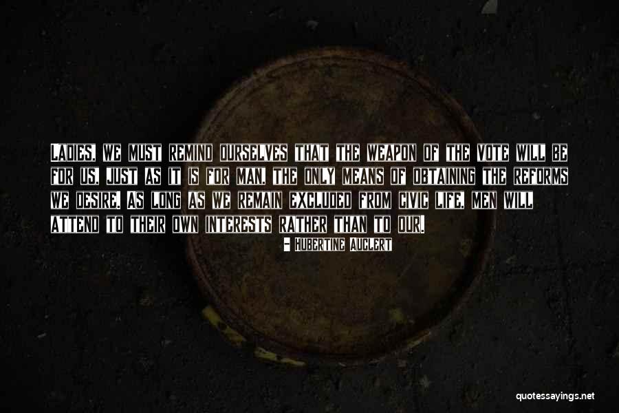 Recessed Quotes By Hubertine Auclert Recessed Quotes By Hubertine Auclert