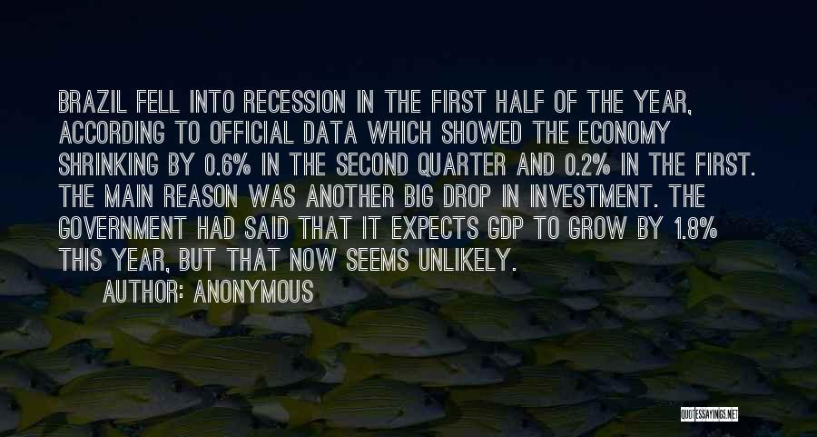 Recession Quotes By Anonymous