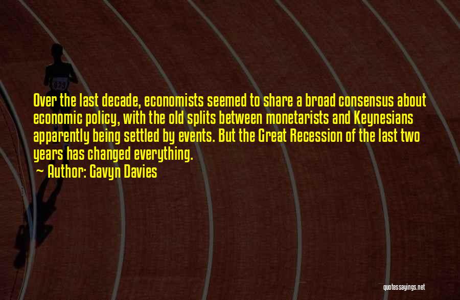 Recession Quotes By Gavyn Davies