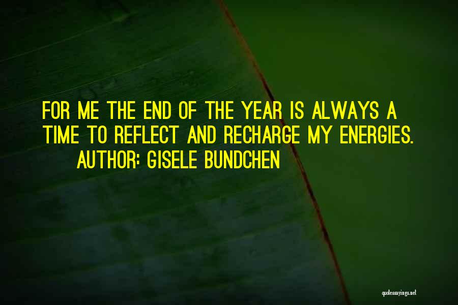 Recharge Quotes By Gisele Bundchen