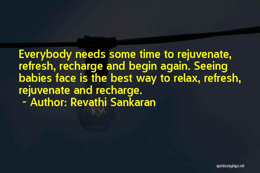 Recharge Quotes By Revathi Sankaran