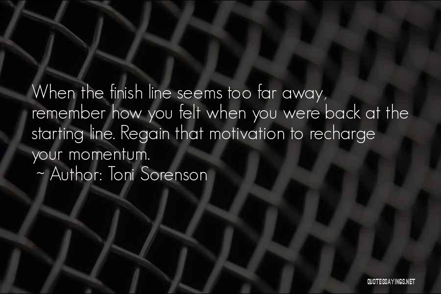 Recharge Quotes By Toni Sorenson