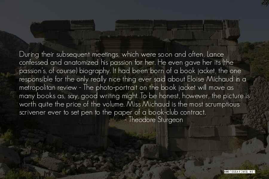 Recherches Testamentaires Quotes By Theodore Sturgeon Recherches Testamentaires Quotes By Theodore Sturgeon
