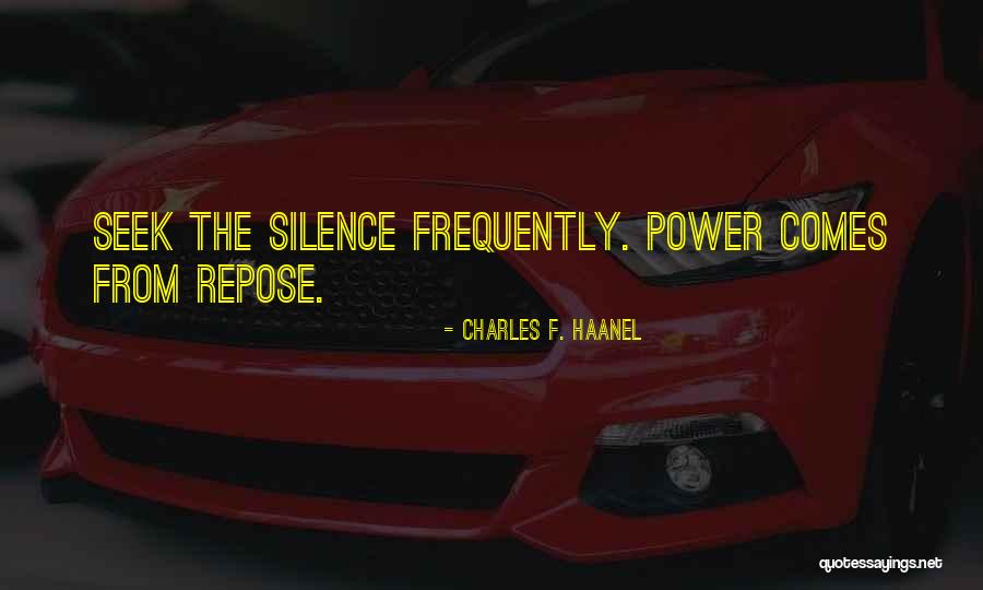 Recibos De Sueldo Quotes By Charles F. Haanel