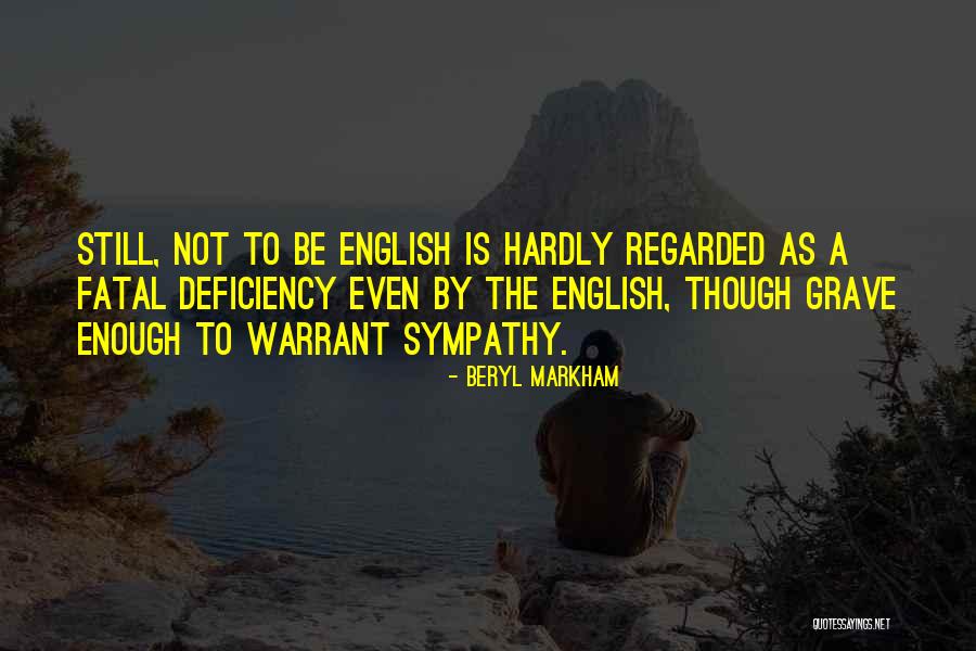 Recientes Quotes By Beryl Markham Recientes Quotes By Beryl Markham