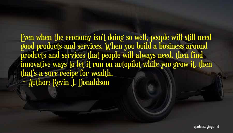 Recipe For Success Quotes By Kevin J. Donaldson