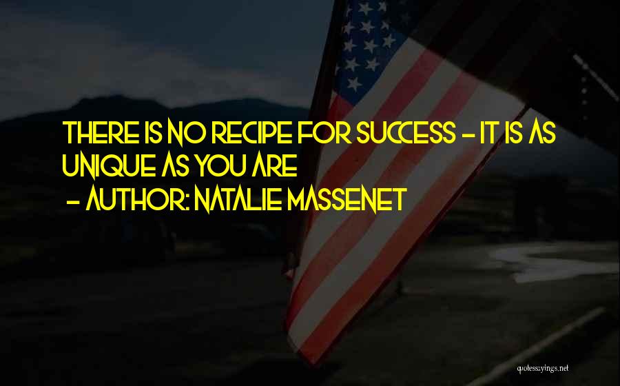 Recipe For Success Quotes By Natalie Massenet