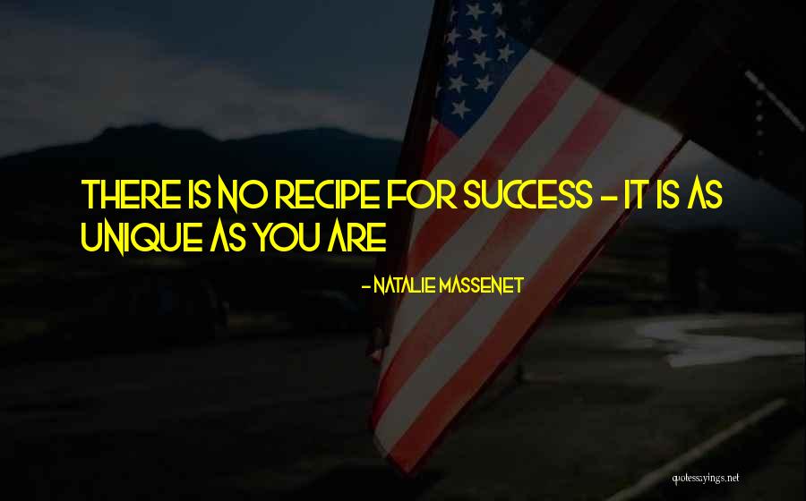 Recipe For Success Quotes By Natalie Massenet