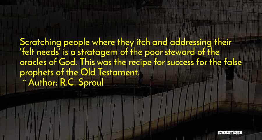 Recipe For Success Quotes By R.C. Sproul