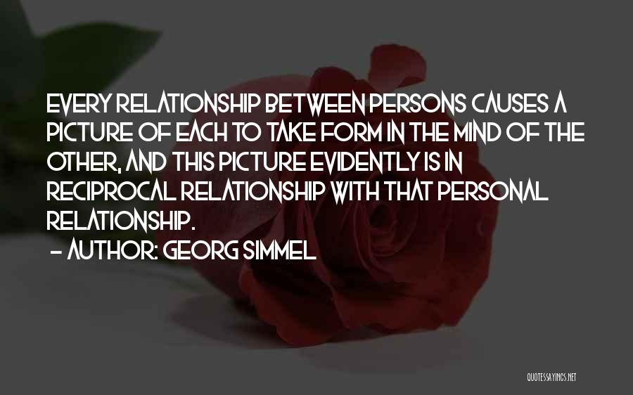 Reciprocal Quotes By Georg Simmel