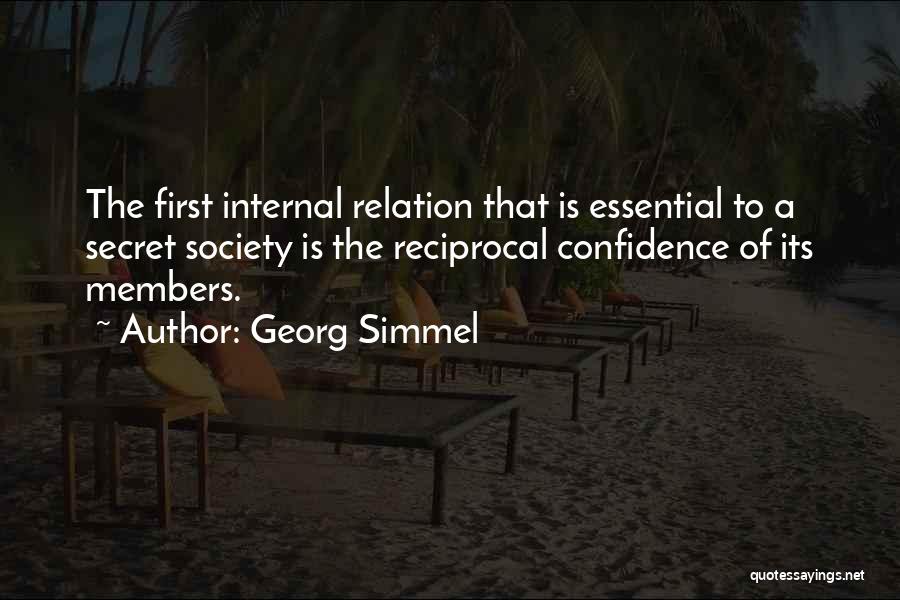 Reciprocal Quotes By Georg Simmel