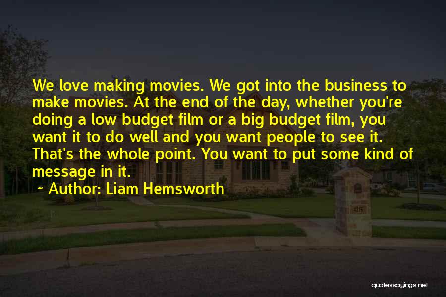 Reciprocates Quotes By Liam Hemsworth
