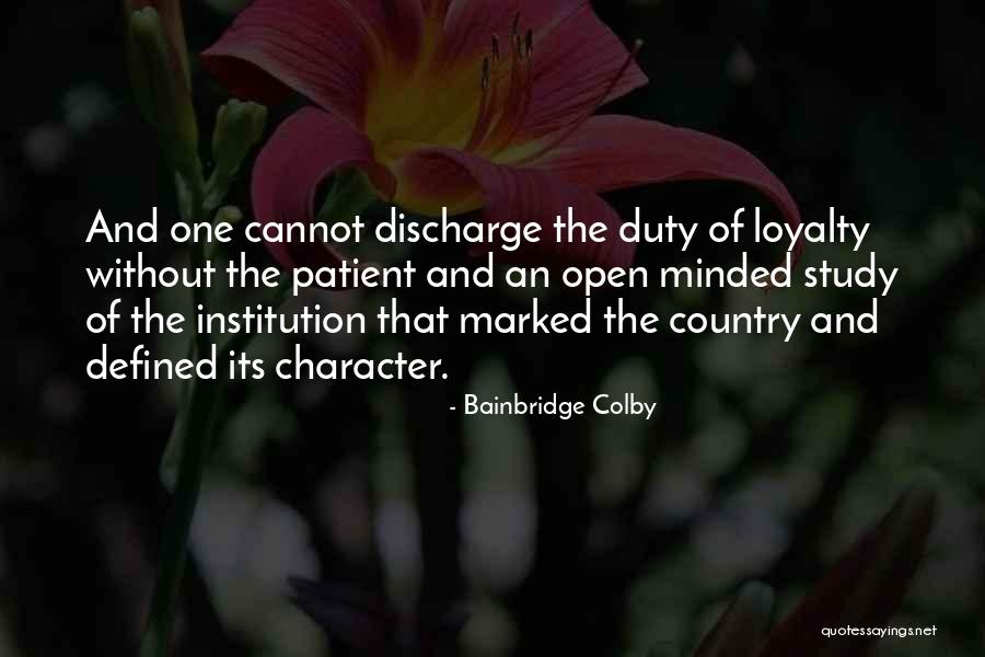 Reciprocating Generosity Quotes By Bainbridge Colby Reciprocating Generosity Quotes By Bainbridge Colby