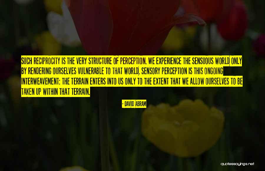 Reciprocity Quotes By David Abram Reciprocity Quotes By David Abram