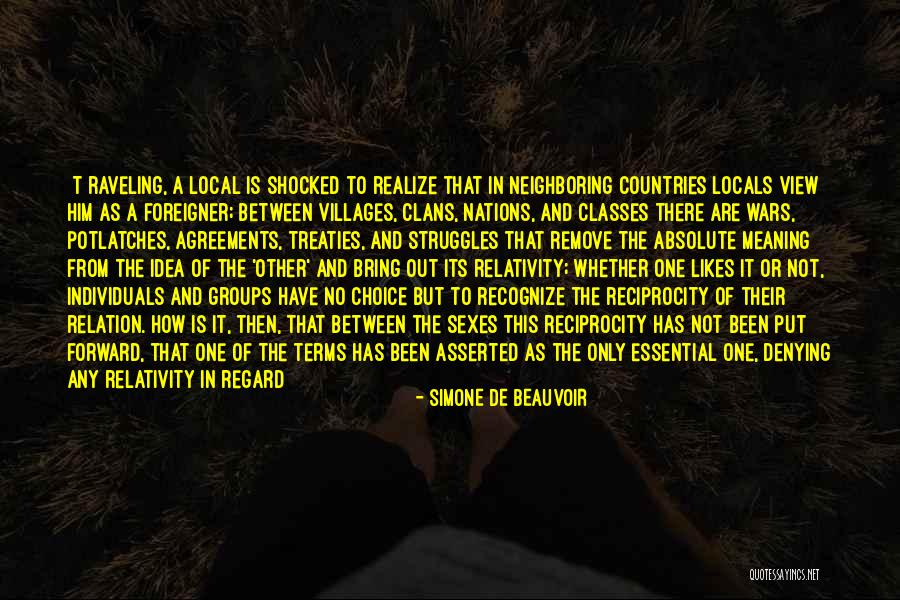 Reciprocity Quotes By Simone De Beauvoir Reciprocity Quotes By Simone De Beauvoir