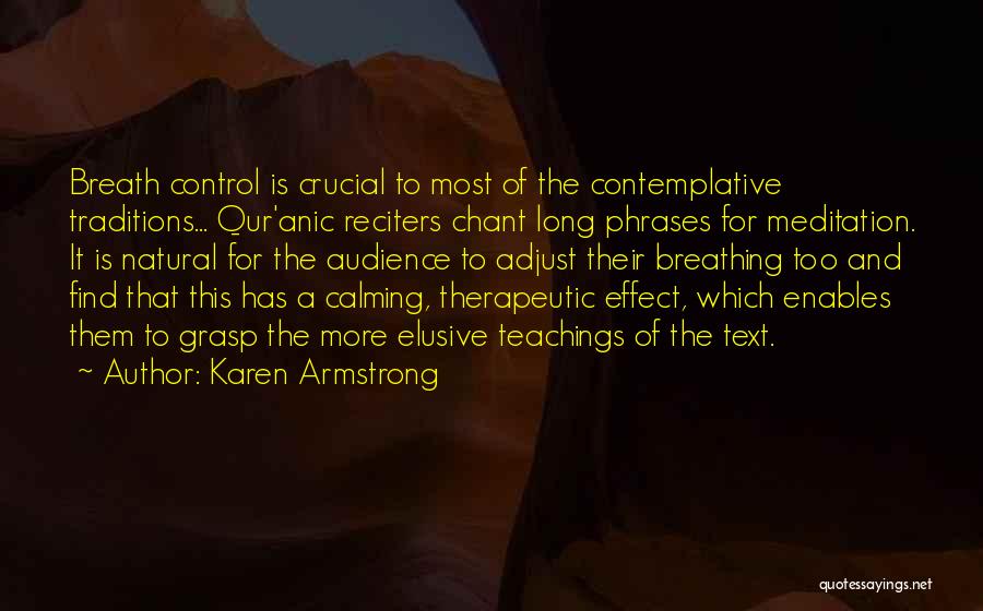 Recitation Quotes By Karen Armstrong